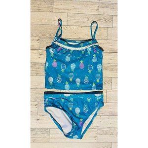 Gymboree Tankini - NWOT Blue Pineapple Size 5T